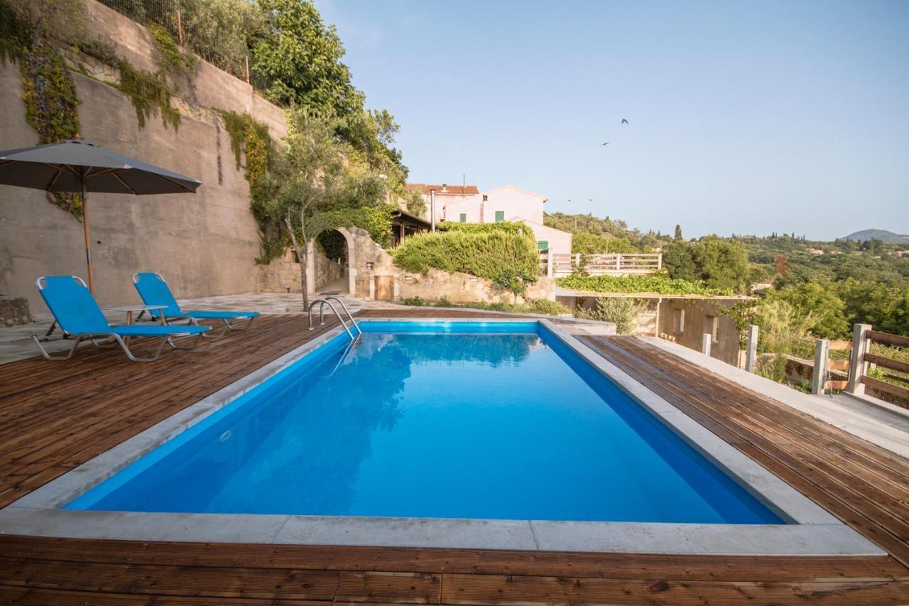 Corfu Tramezzo Designer'S House Villa Bastounion Buitenkant foto